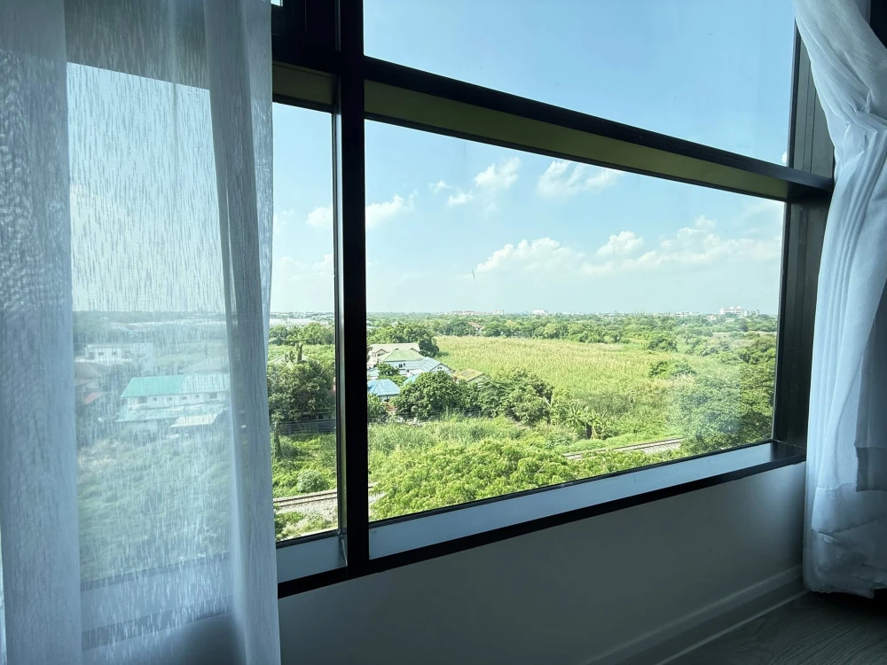 For rent Kave Pop Salaya, a nice room, complete here, just drag your bags and move in, don't hesitate.