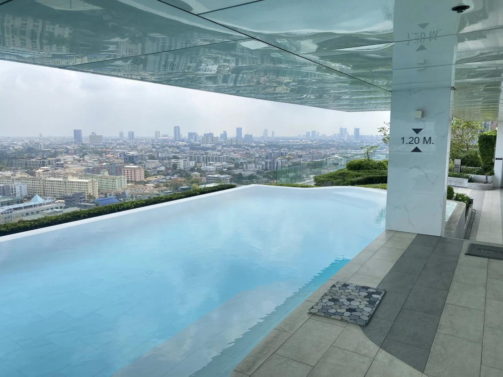 For rent KnightsBridge Collage Sukhumvit 107 ห้องพร้อมอยู่ สิ่งอำนวยตความสะดวกครบ รีบมาจองเลย