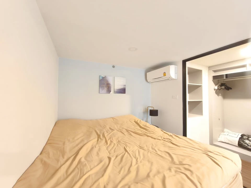 FOR RENT Knightsbridge Space Rama 9 ห้องพร้อมอยู่ เฟอร์ เครื่องใช้ไฟฟ้าครบ รีบมาจับมาจองเลยจ้า อย่าพลาด
