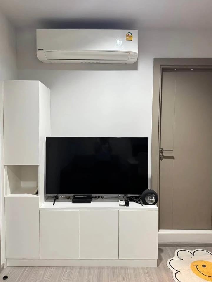 For rent Life Asoke - Rama 9, 12th floor, North side, Building B, comes with complete facilities, move in now.