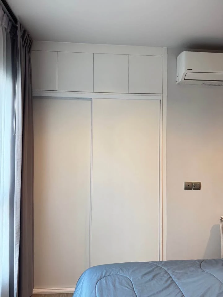For rent Life Asoke - Rama 9, 12th floor, North side, Building B, comes with complete facilities, move in now.