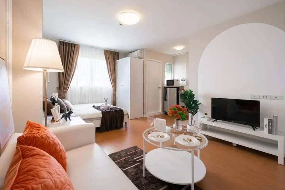 For rent Lumpini Mixx Thepharak - Srinakarin ห้อง Studio ชุดครั้วบิ้วอิน ราคาคุ้ม รีบย้าย
