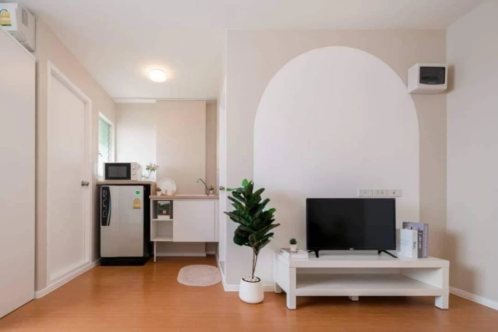 For rent Lumpini Mixx Thepharak - Srinakarin ห้อง Studio ชุดครั้วบิ้วอิน ราคาคุ้ม รีบย้าย