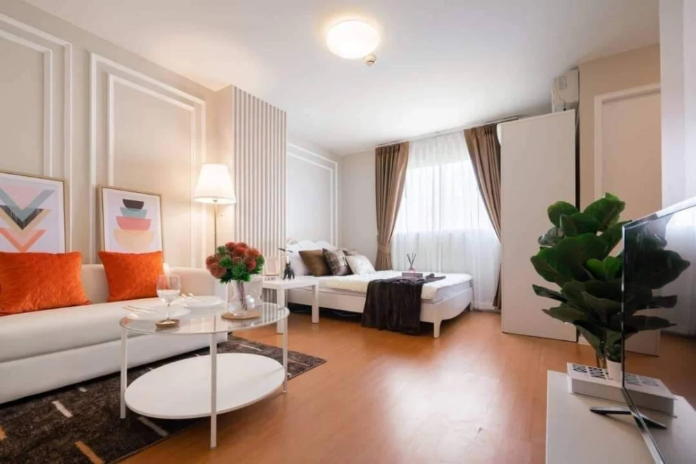For rent Lumpini Mixx Thepharak - Srinakarin ห้อง Studio ชุดครั้วบิ้วอิน ราคาคุ้ม รีบย้าย