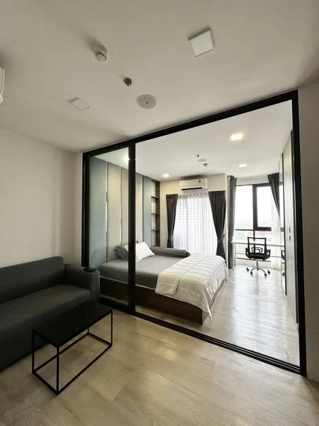 For rent Modiz Launch Rangsit ห้องใหญ่ ชั้น 27 วิวมหาลัย ไม่มีเสียงรถรบกวน วิวโล่งโปร่งสบายตา รีบย้าย