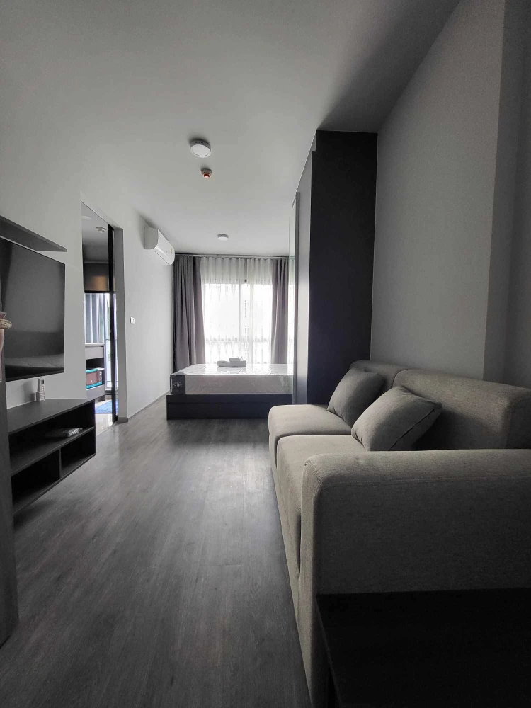 For Rent Monte' Rama9-Ramkamhang  ห้อง studio ชั้น 4 เฟอร์ เครื่องใช้ไฟฟ้าครบ จองเลย