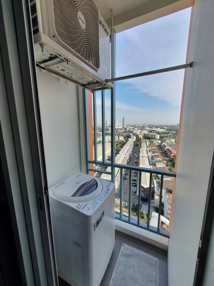 For rent Niche id @ Pakkret Station, 19th floor, high view, comes with facilities, hurry and book now.