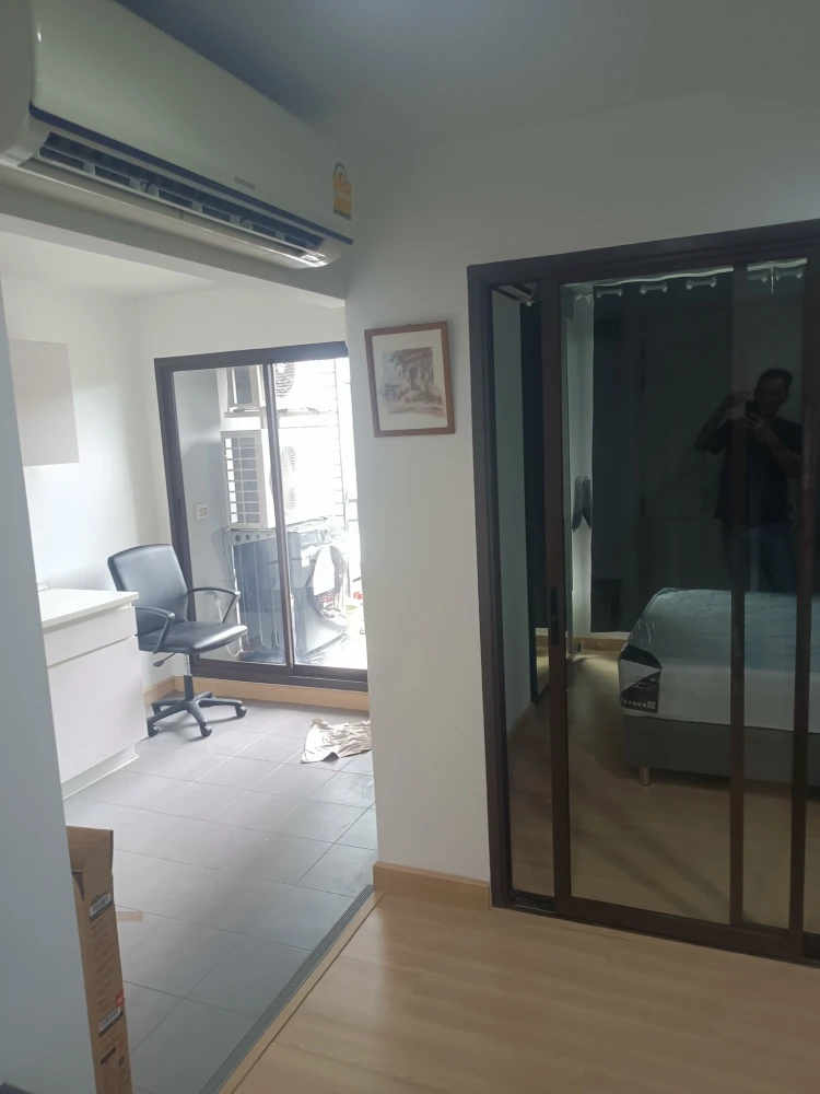 FOR RENT Niche mono bangna, well-separated room, comes with complete amenities, book now.