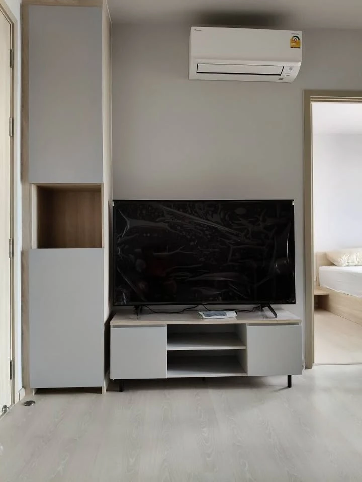 For rent Noble NUE Mega Plus Bangna, 10th floor, beautiful garden view, large size, airy and cool, book now