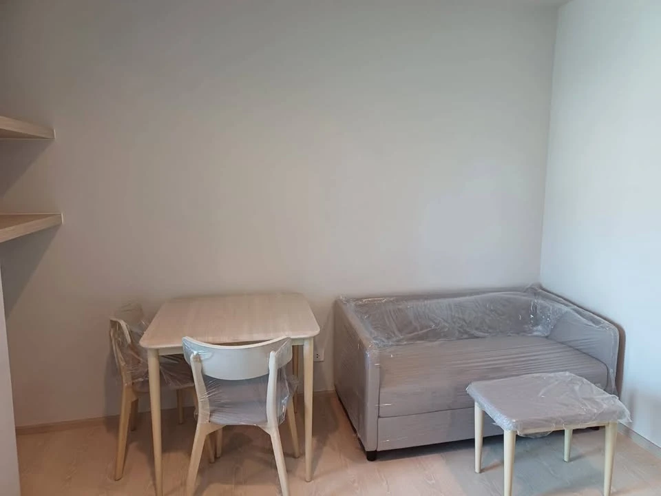 For rent Noble NUE Mega Plus Bangna, 10th floor, beautiful garden view, large size, airy and cool, book now