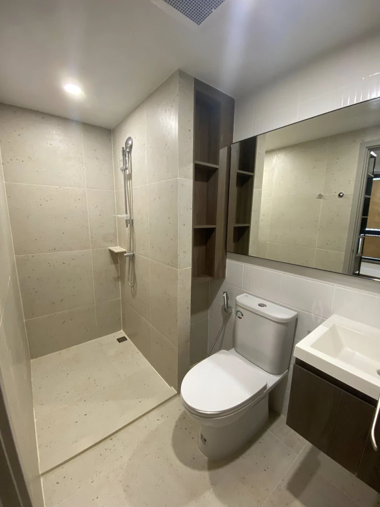 For rent Nue Core KhuKhot Station, large room, comfortable living, lots of usable space, complete here, come and reserve now, don't miss out.