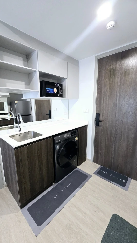 For rent Nue Cross Khukhot Station, ready to move in, complete facilities, hurry up and come and reserve now.