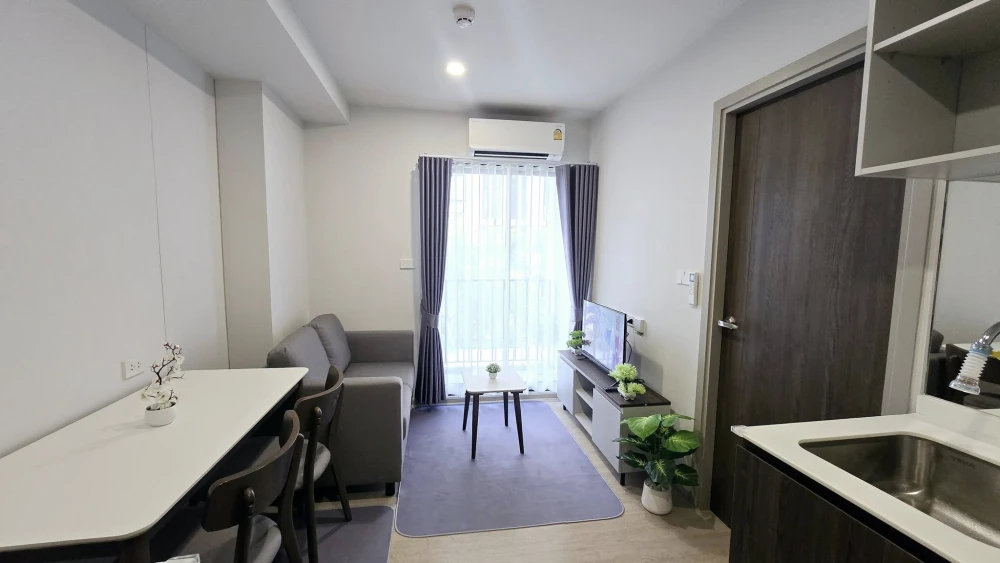 For rent Nue Cross Khukhot Station, ready to move in, complete facilities, hurry up and come and reserve now.