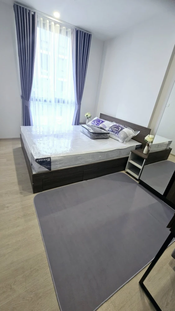 For rent Nue Cross Khukhot Station, ready to move in, complete facilities, hurry up and come and reserve now.