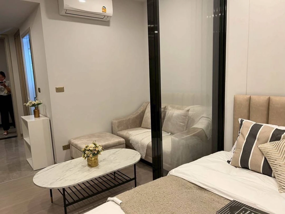 For rent One 9 Five Asoke-Rama 9 ห้องน่าอยู่ ชั้น 43 ได้วิวสูง เฟอร์ เครื่องใช้ไฟฟ้าครบ รีบมาจองเลย