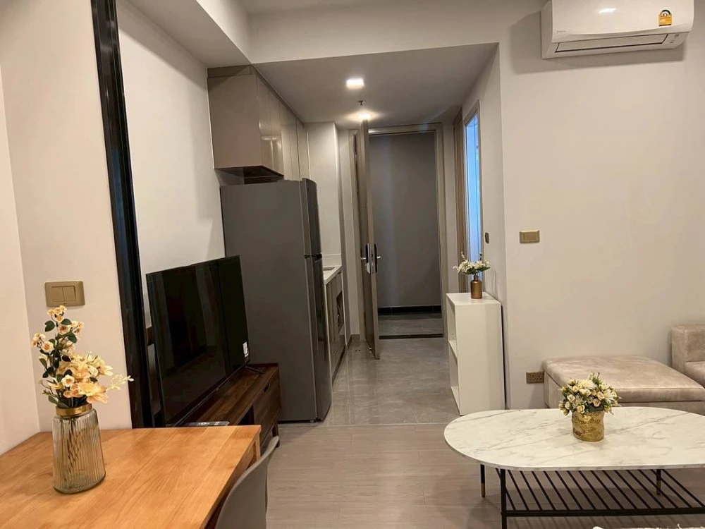 For rent One 9 Five Asoke-Rama 9 ห้องน่าอยู่ ชั้น 43 ได้วิวสูง เฟอร์ เครื่องใช้ไฟฟ้าครบ รีบมาจองเลย