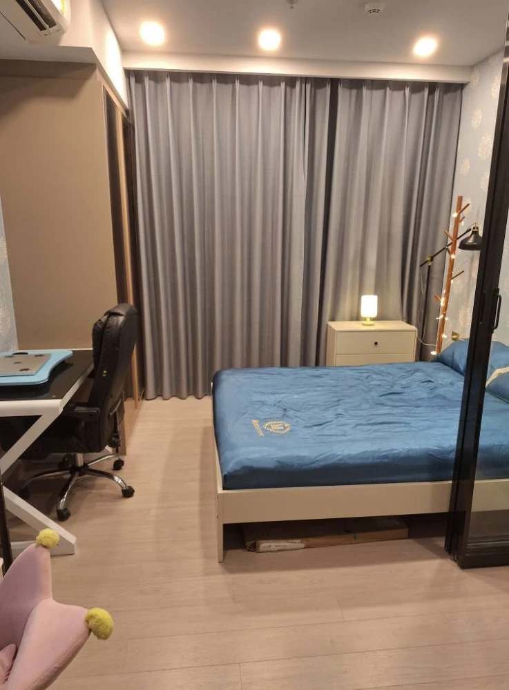 For rent One 9 Five Asoke-Rama 9 ห้องน่าอยู่ ติดวอลเปเปอร์อย่างดี ไม่จองแล้วจะเสียดาย