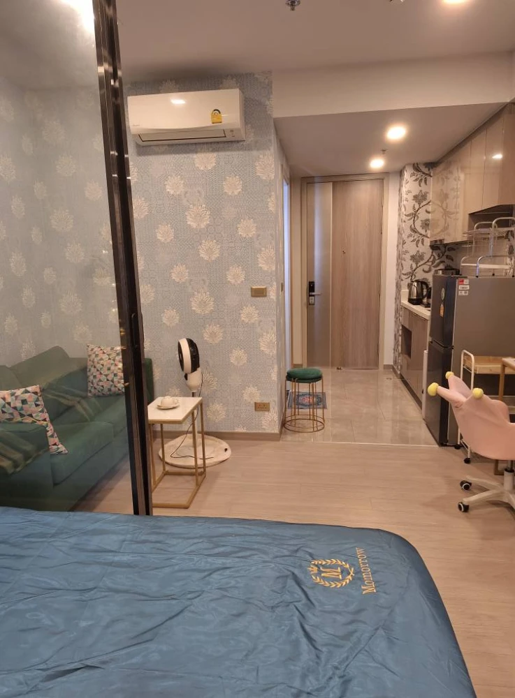 For rent One 9 Five Asoke-Rama 9 ห้องน่าอยู่ ติดวอลเปเปอร์อย่างดี ไม่จองแล้วจะเสียดาย