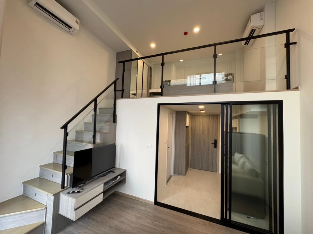 For rent Origin plug&play nonthaburi station, nice room, high floor, good view, great price, hurry and book now.