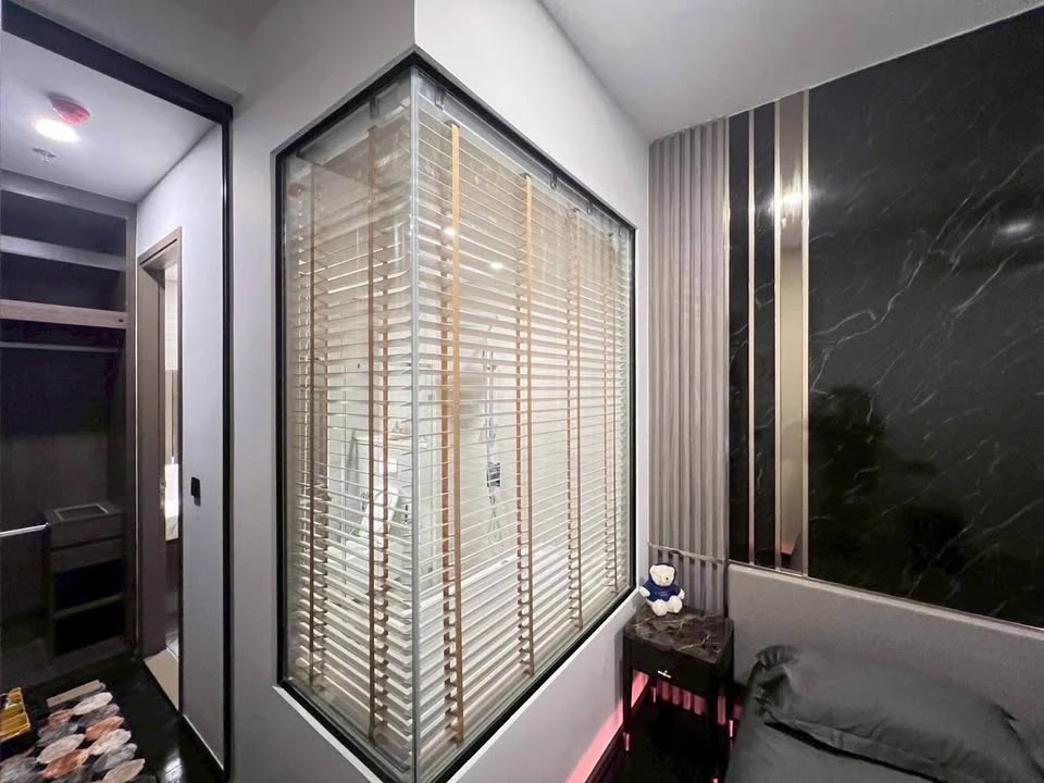 For rent Park Origin Thonglor, corner room with privacy, fully built-in, if you miss it, you will regret it later.