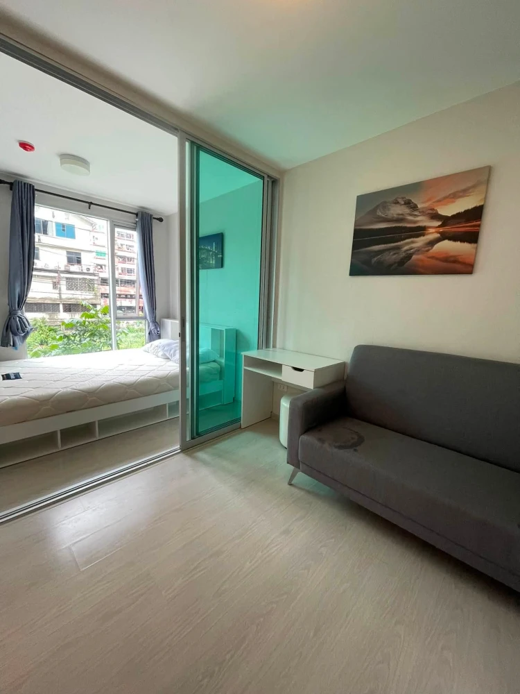 For rent Plum Condo Ram 60 Interchange ห้องกั้นแยกเป็นสัดส่วน แบ่งโซนชัดเจน มาจับมาจองได้แล้ววันนี้