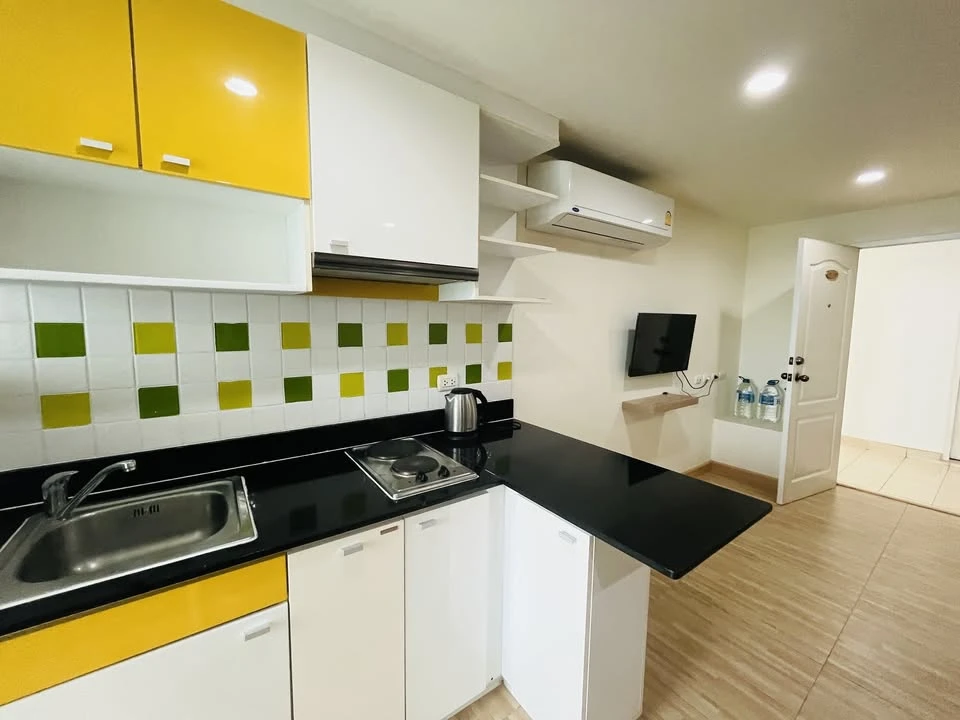 For rent Premsiri Boutique Park Condominium ห้องสตูดิโอ ชั้น 9 มาพร้อมสิ่งอำนวยความสะดวก รีบย้ายด่วน