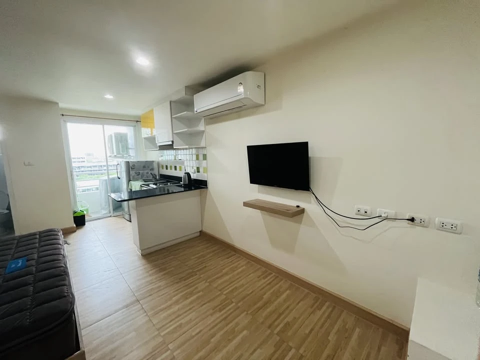 For rent Premsiri Boutique Park Condominium ห้องสตูดิโอ ชั้น 9 มาพร้อมสิ่งอำนวยความสะดวก รีบย้ายด่วน