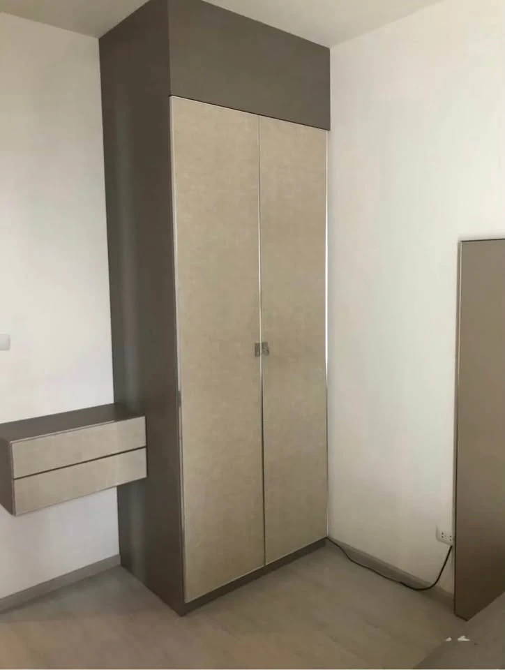 For rent Rhythm Asoke, 20th floor, corner room, fully furnished, furniture, electrical appliances, well built-in, book now
