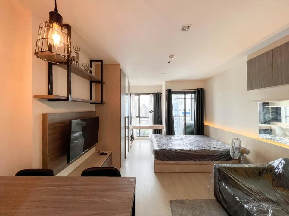 For rent Rhythm Rangnam ห้อง Studio ชั้น 24 วิวสวยไม่โดนบล๊อค มาจองได้แล้ววันนี้ อย่าพลาด