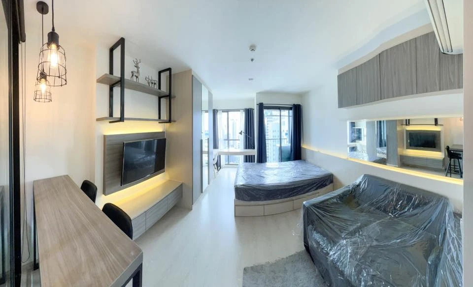 For rent Rhythm Rangnam ห้อง Studio ชั้น 24 วิวสวยไม่โดนบล๊อค มาจองได้แล้ววันนี้ อย่าพลาด