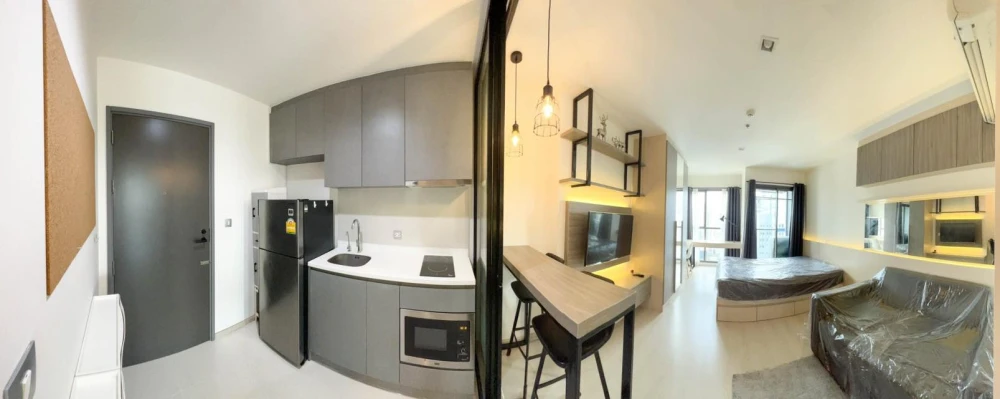 For rent Rhythm Rangnam ห้อง Studio ชั้น 24 วิวสวยไม่โดนบล๊อค มาจองได้แล้ววันนี้ อย่าพลาด