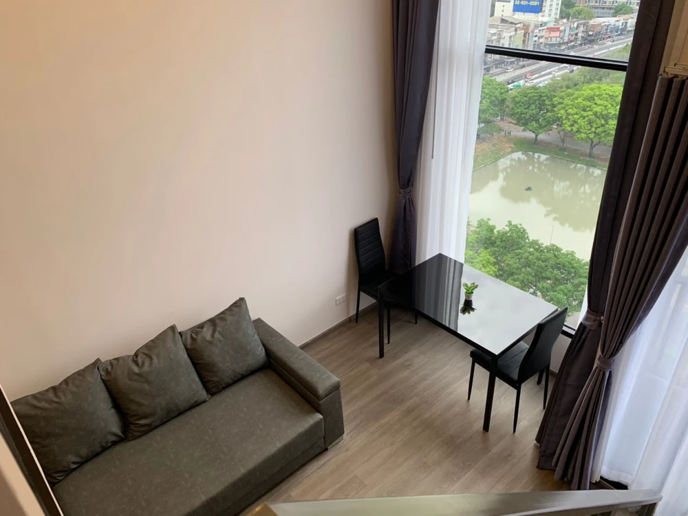For rent So Origin Kaset Interchange, 14th floor, central view, Kasetsart University, reasonable price, book now.