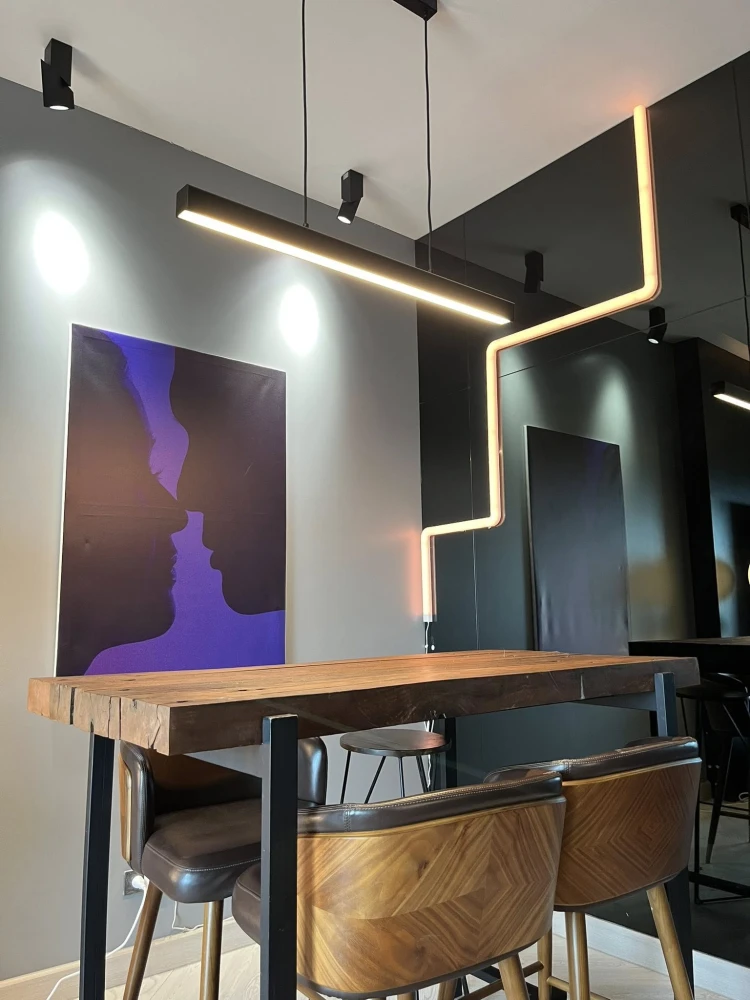 For rent Supalai Loft Talat Phlu Station, fully built-in, Modern Scandinavian style, In Dark, must hurry to reserve.