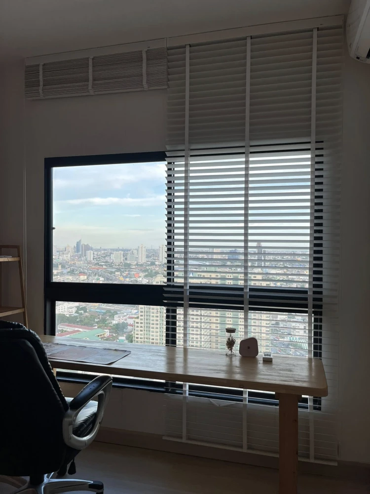 For rent Supalai Loft Talat Phlu Station, fully built-in, Modern Scandinavian style, In Dark, must hurry to reserve.