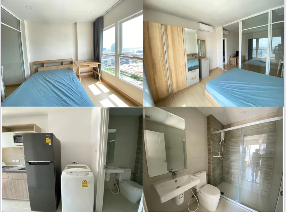 For rent Supalai Veranda Ramkhamheang ห้องใหญ่อยู่สบาย พื้นที่ใช้สอยจุใจ ชั้น 23 ได้วิวสูง คุณต้องไม่พลาด