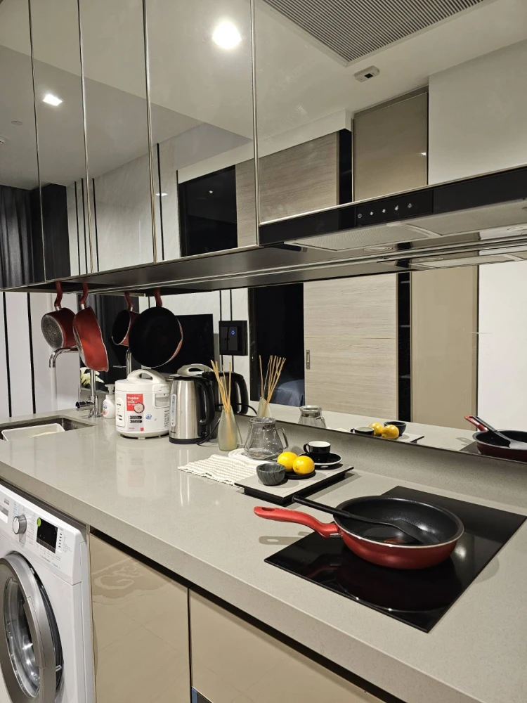 For rent The crest park residences ห้องแต่งพร้อมอยู่ ครบจบที่นี่ มาแต่ตัวเข้าอยู่ได้เลย รีบมาจับจอง