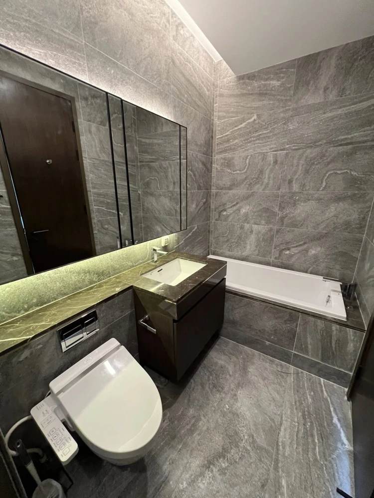 For rent The Esse Sukhumvit 36 ห้องแต่งพร้อมอยู่ ชั้น 21 ได้วิวสูง ครบจบที่นี่ ลากกระเป๋าเข้าอยู่ได้เลย