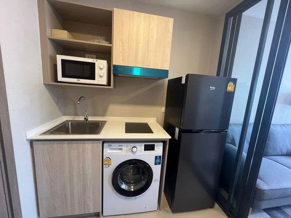 For rent THE MUVE Bangna ห้องน่าอยู่ สะดวกครบจบที่นี่ ลากกระเป๋าเข้าอยู่ได้เลย อย่าพลาด