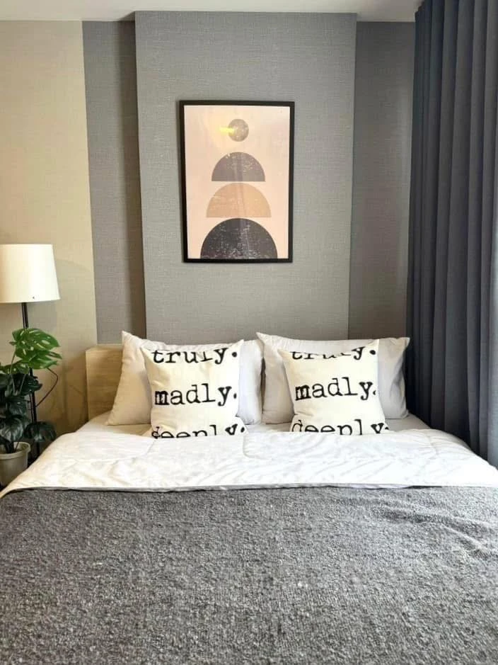 For rent THE MUVE Bangna ห้องน่าอยู่ สะดวกครบจบที่นี่ ลากกระเป๋าเข้าอยู่ได้เลย อย่าพลาด