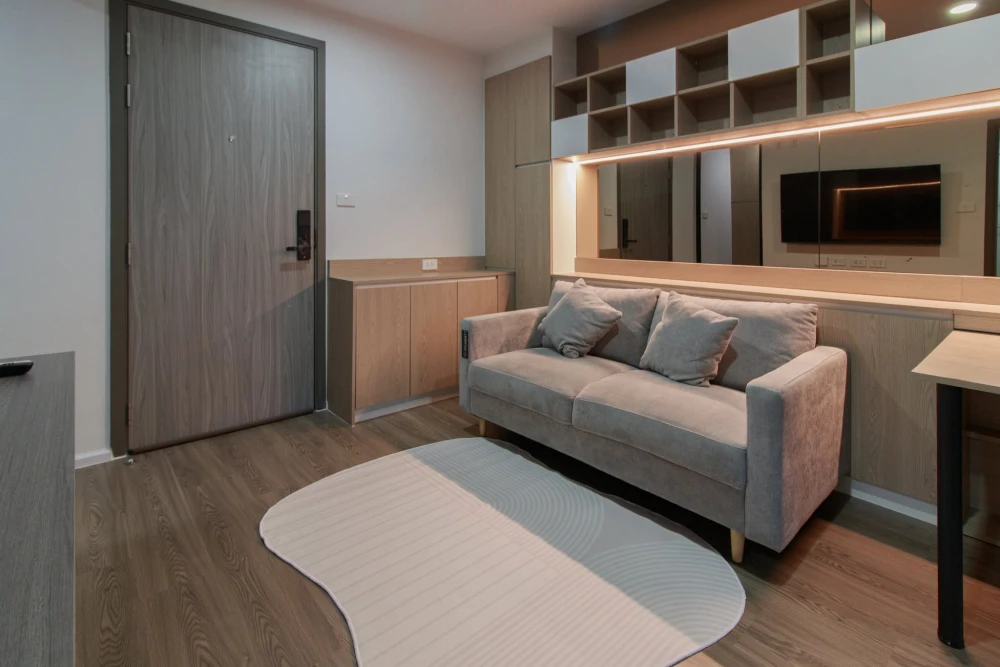 For Rent: THE ORIGIN Ratchada - Ladprao. A lovely unit, fully furnished and equipped with all appliances—just bring your suitcase and move right in.