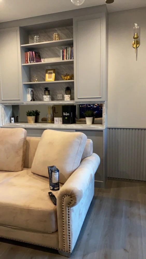 For rent The Politan Aqua, beautifully decorated room, fully built-in, 18th floor, river view, I must say you can't miss it.