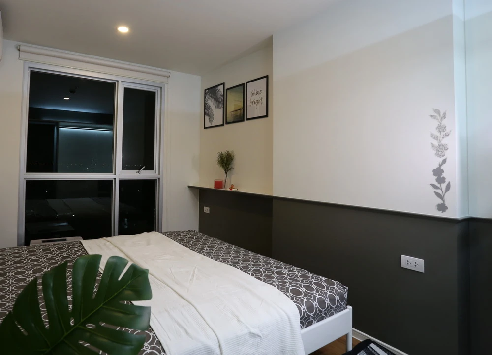 For rent The Selected Kaset, a nice room, built-in furniture, complete electrical appliances. If you don't reserve, you'll regret it.