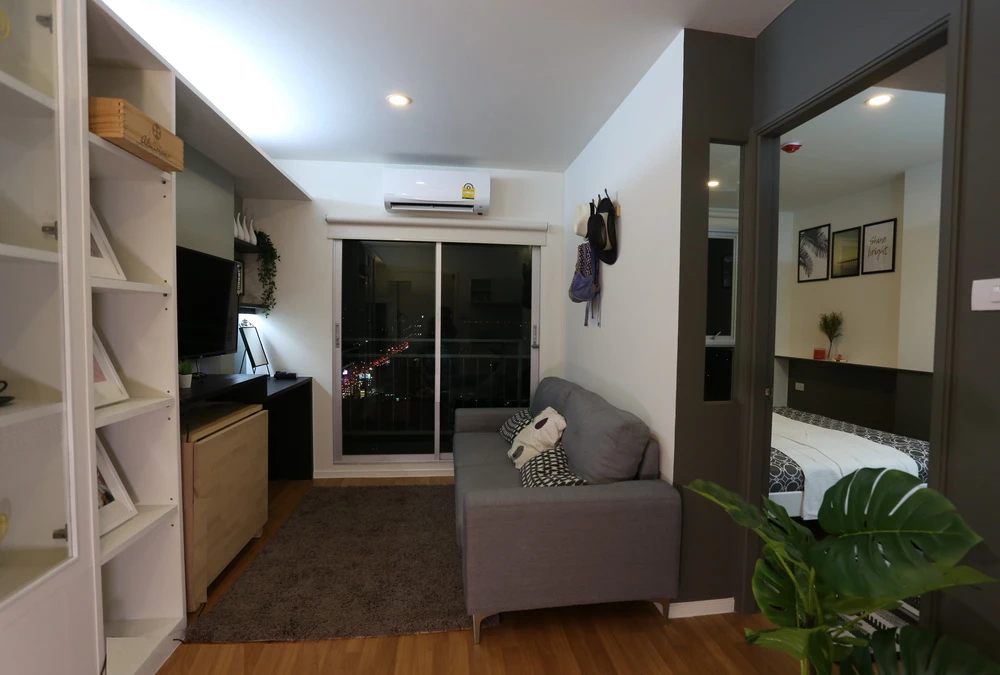 For rent The Selected Kaset, a nice room, built-in furniture, complete electrical appliances. If you don't reserve, you'll regret it.