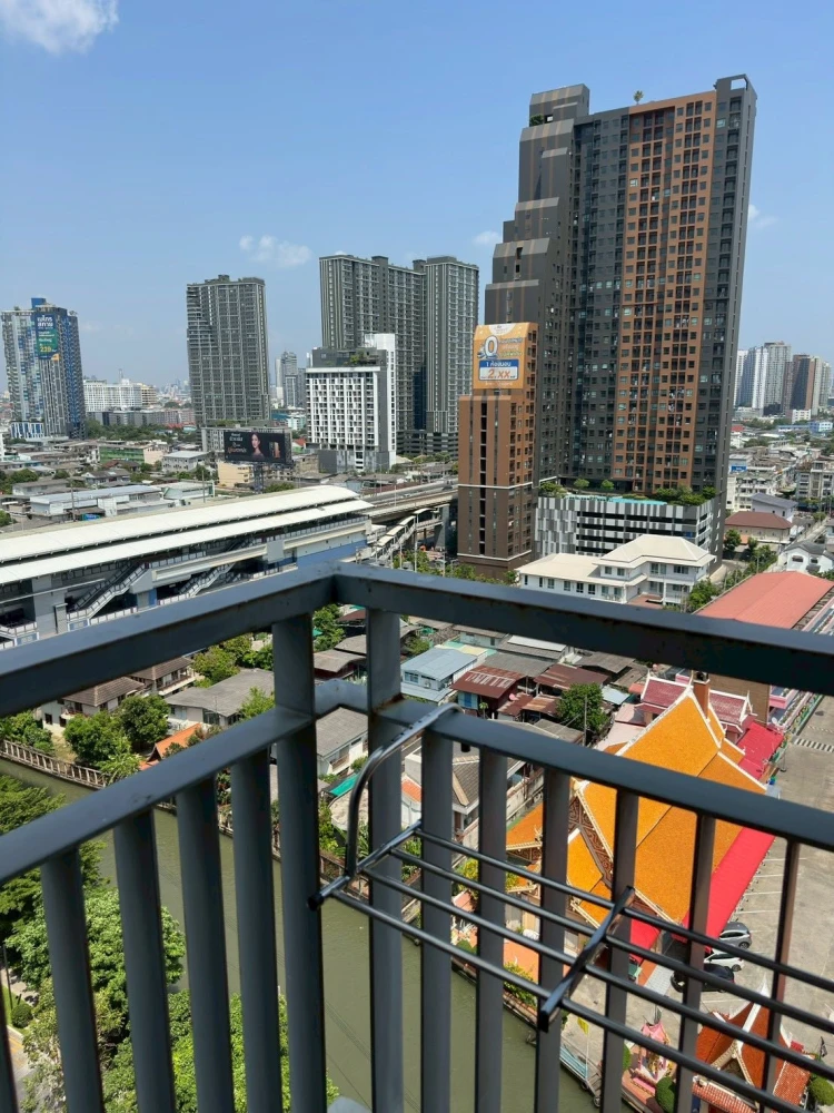For rent The Tempo Grand Sathon-Wutthakat ห้องน่าอยู่ ชั้น 14 ได้วิวสูง เฟอร์นิเจอร์และเครื่องใช้ไฟฟ้าครบครัน หิ้วกระเป๋ามาได้เลย