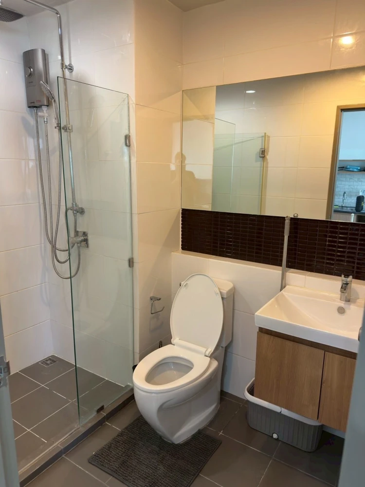 For rent The Tempo Grand Sathon-Wutthakat ห้องน่าอยู่ ชั้น 14 ได้วิวสูง เฟอร์นิเจอร์และเครื่องใช้ไฟฟ้าครบครัน หิ้วกระเป๋ามาได้เลย