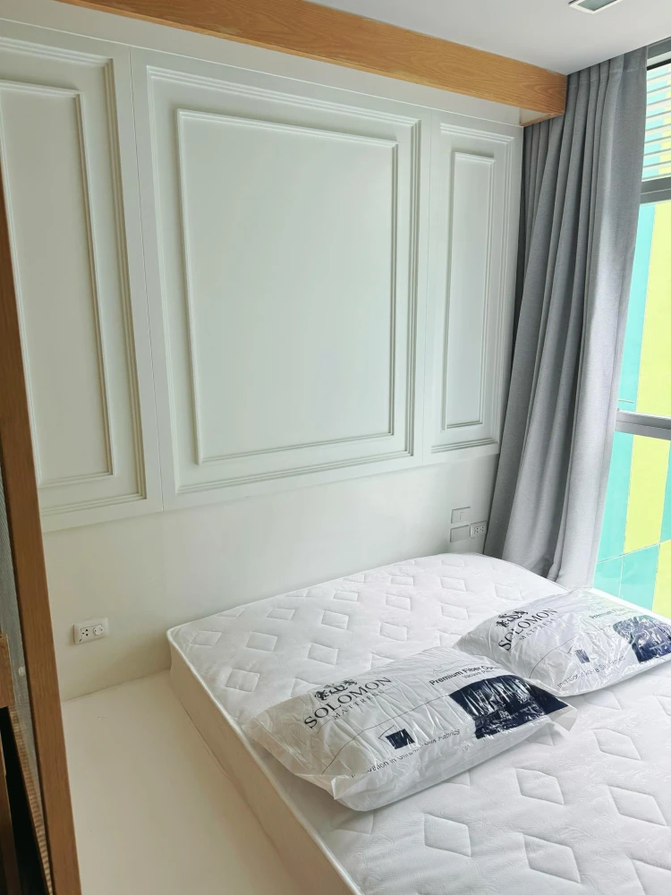 For rent Vertiq Rama 4–Siam ห้องขนาด 33 ตารางเมตร ชั้น 20 บรรยากาศดี เงียบสงบ พร้อมเฟอร์นิเจอร์ครบ จองเลย