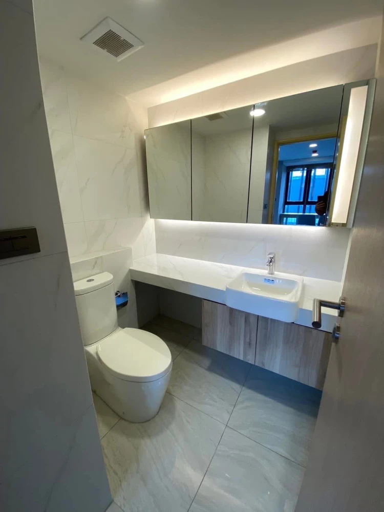 For Rent Walden Asoke, a beautifully decorated room with complete furniture and electrical appliances. If you don't book, you'll regret it later.