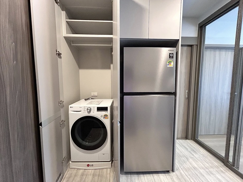 For rent Whizdom by the forestias ห้องแต่งพร้อมอยู่ โทนขาวสบายตา ราคาสบายกระเป๋า รีบมาจองเลย