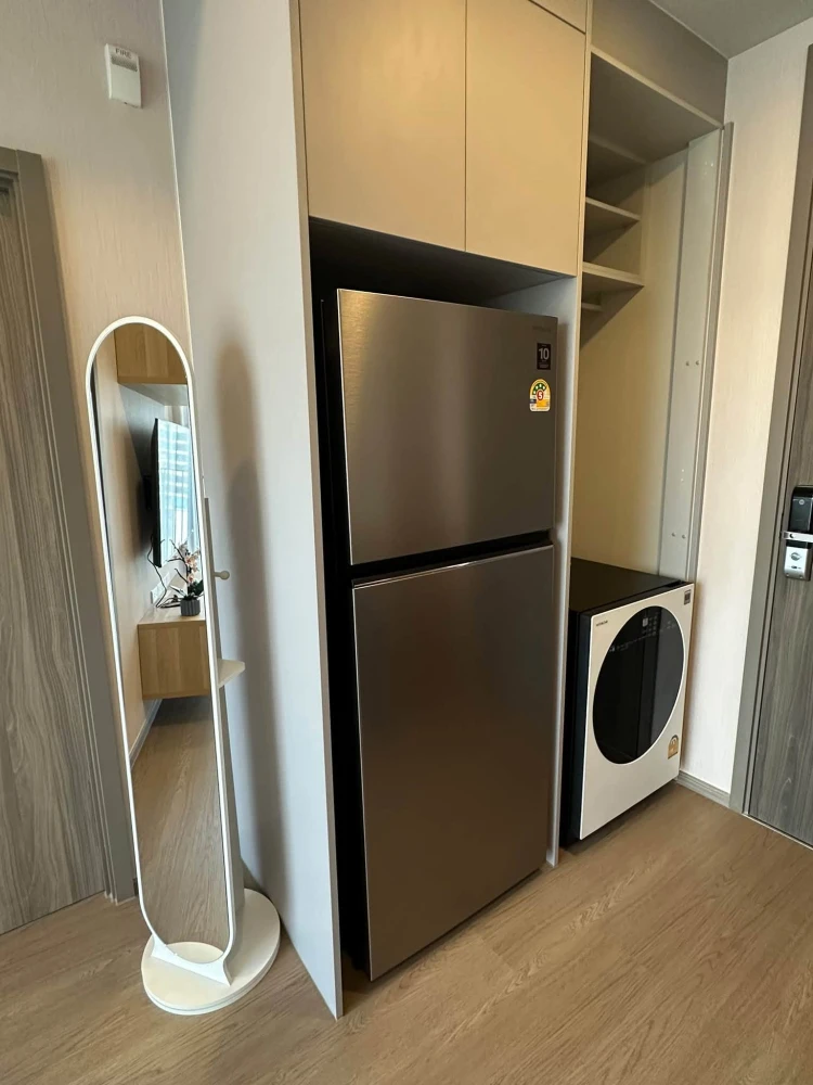 FOR RENT WHIZDOM THE FORESTIAS ห้องแต่งน่าอยู่ พื้นที่ใช้สอยจใุจ ติดวอลเปเปอร์อย่างดี ราคาคุ้ม ย้ายด่วน
