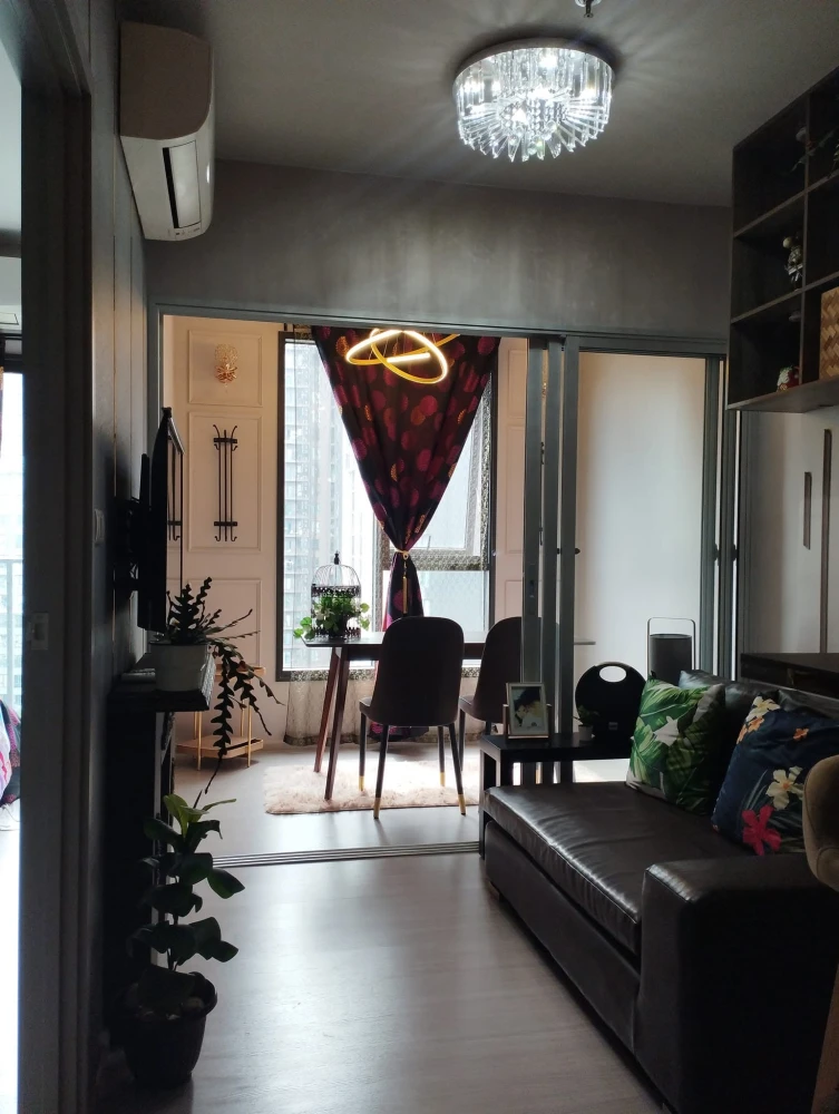 Condo for rent: The Parkland Phetkasem 56, fully furnished, ready to move in, 14th floor. Great height and price! Book now!